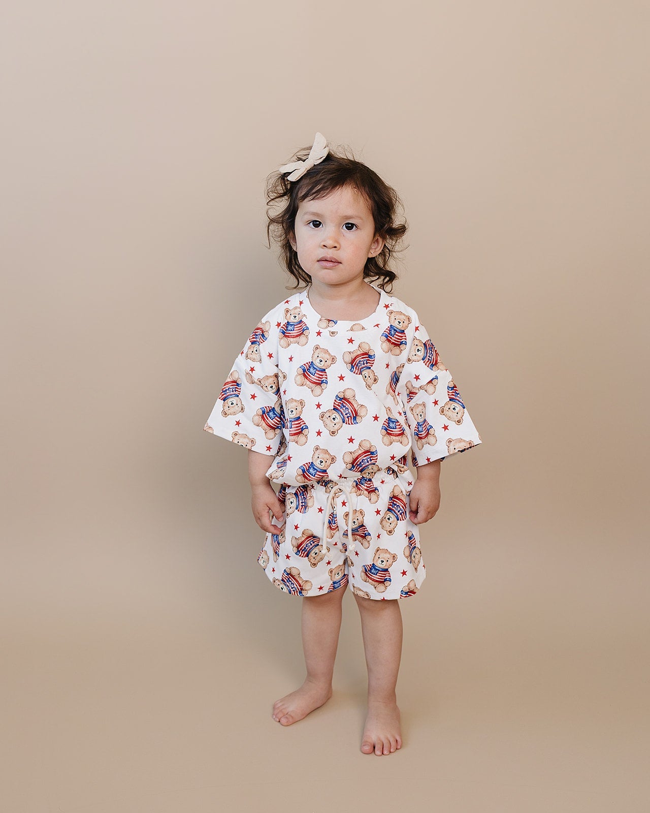 shorts set // american bear