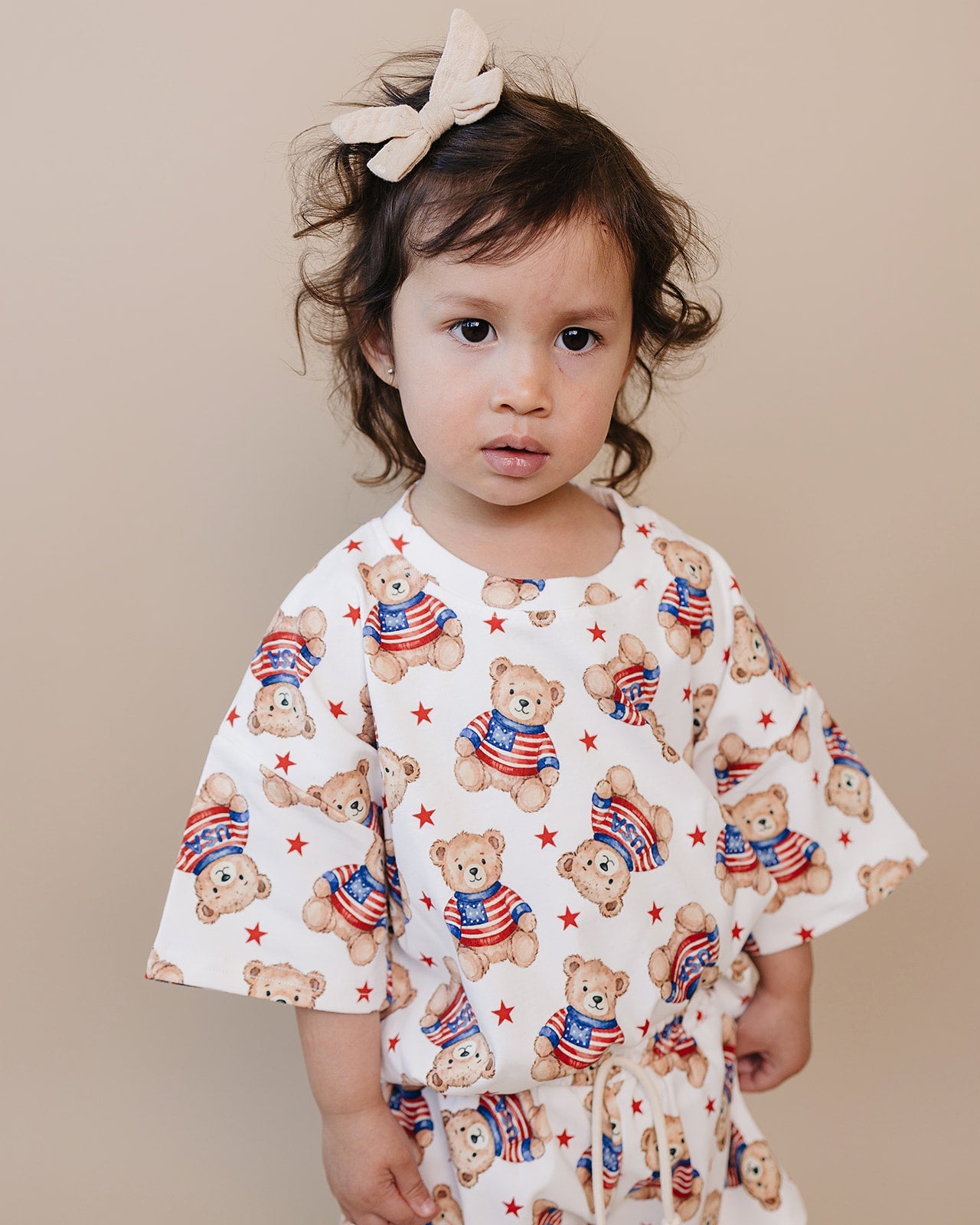 shorts set // american bear