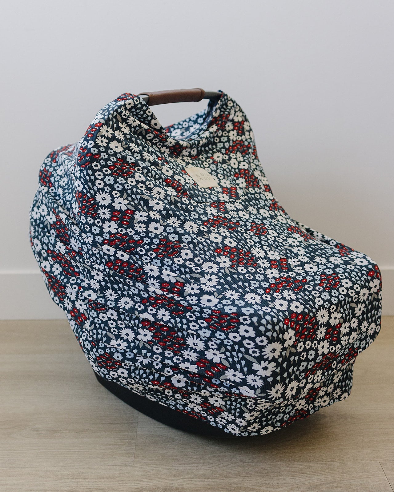 ribbed bamboo multi-use cover // americana floral