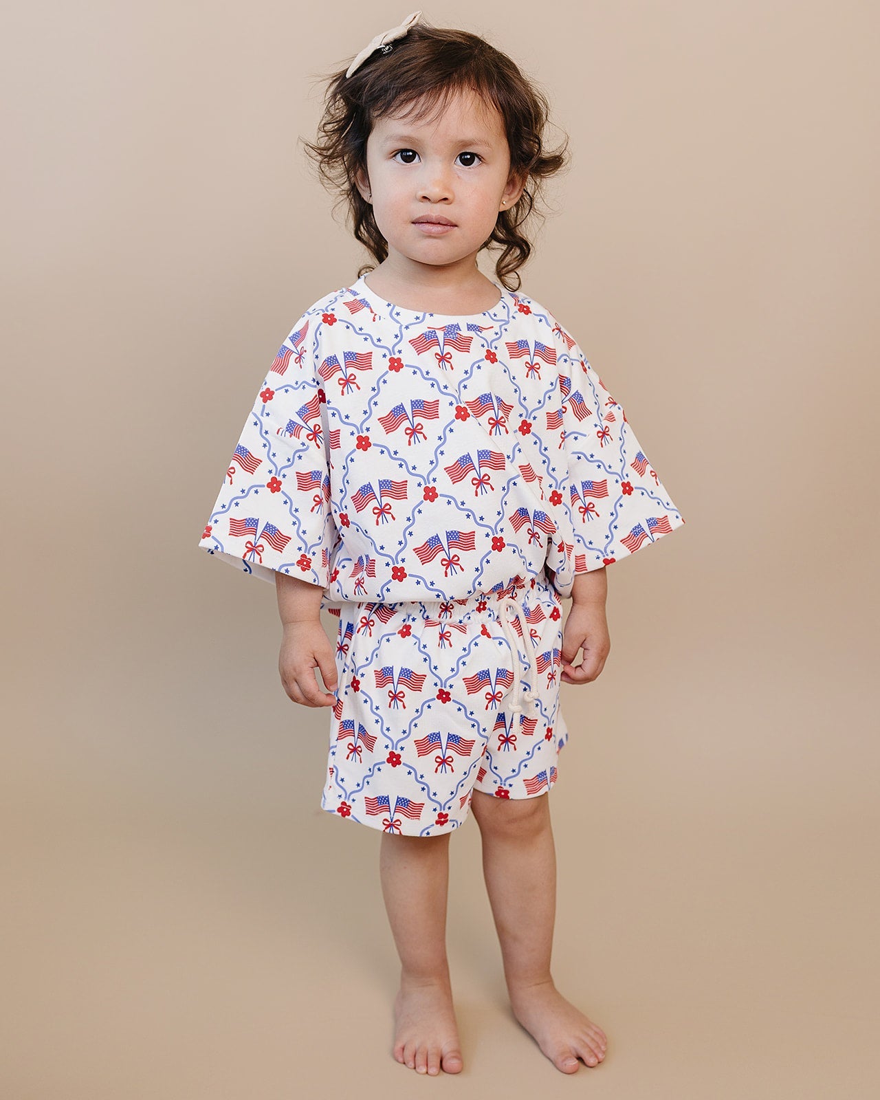 shorts set // american girl