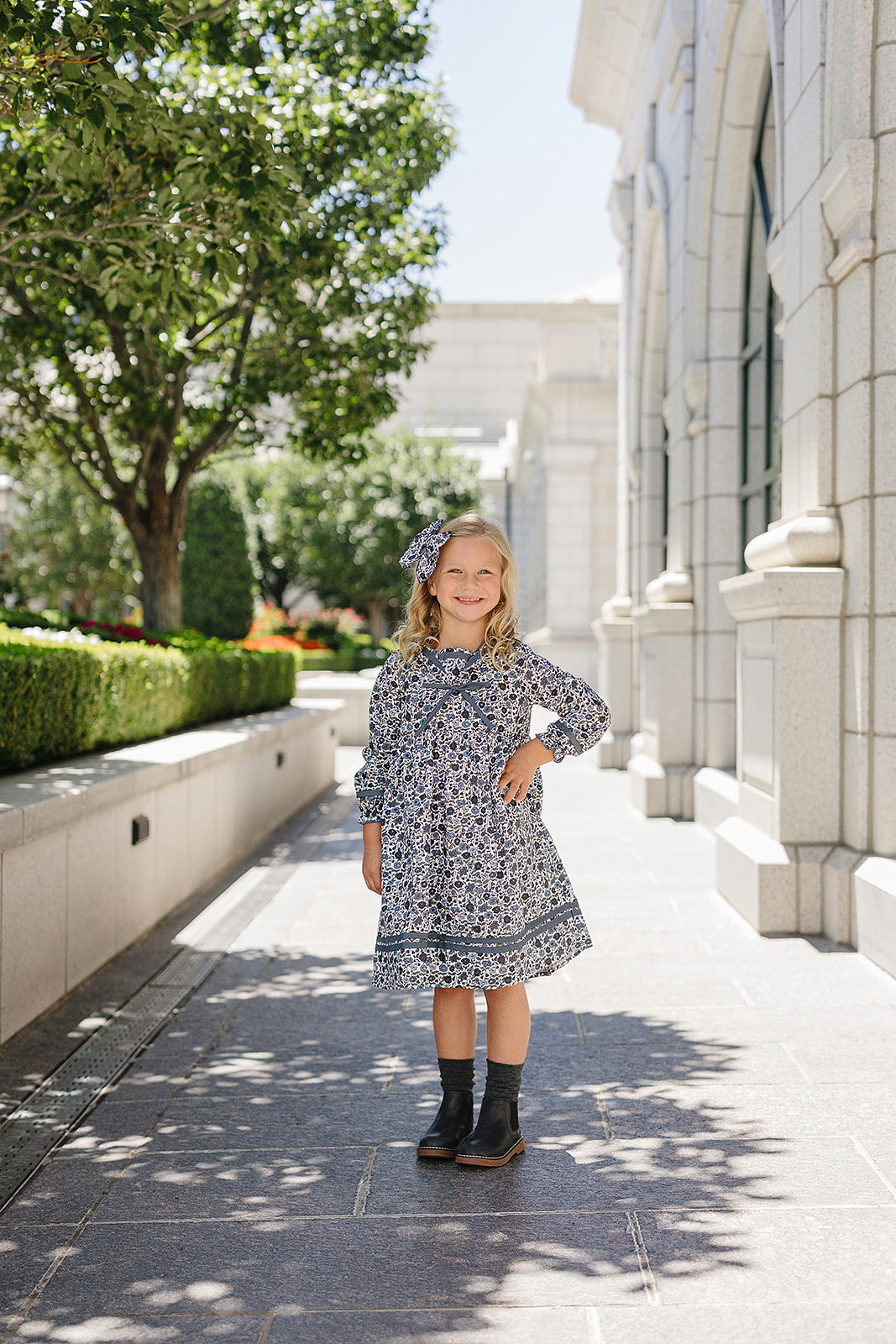 floral sailor dress