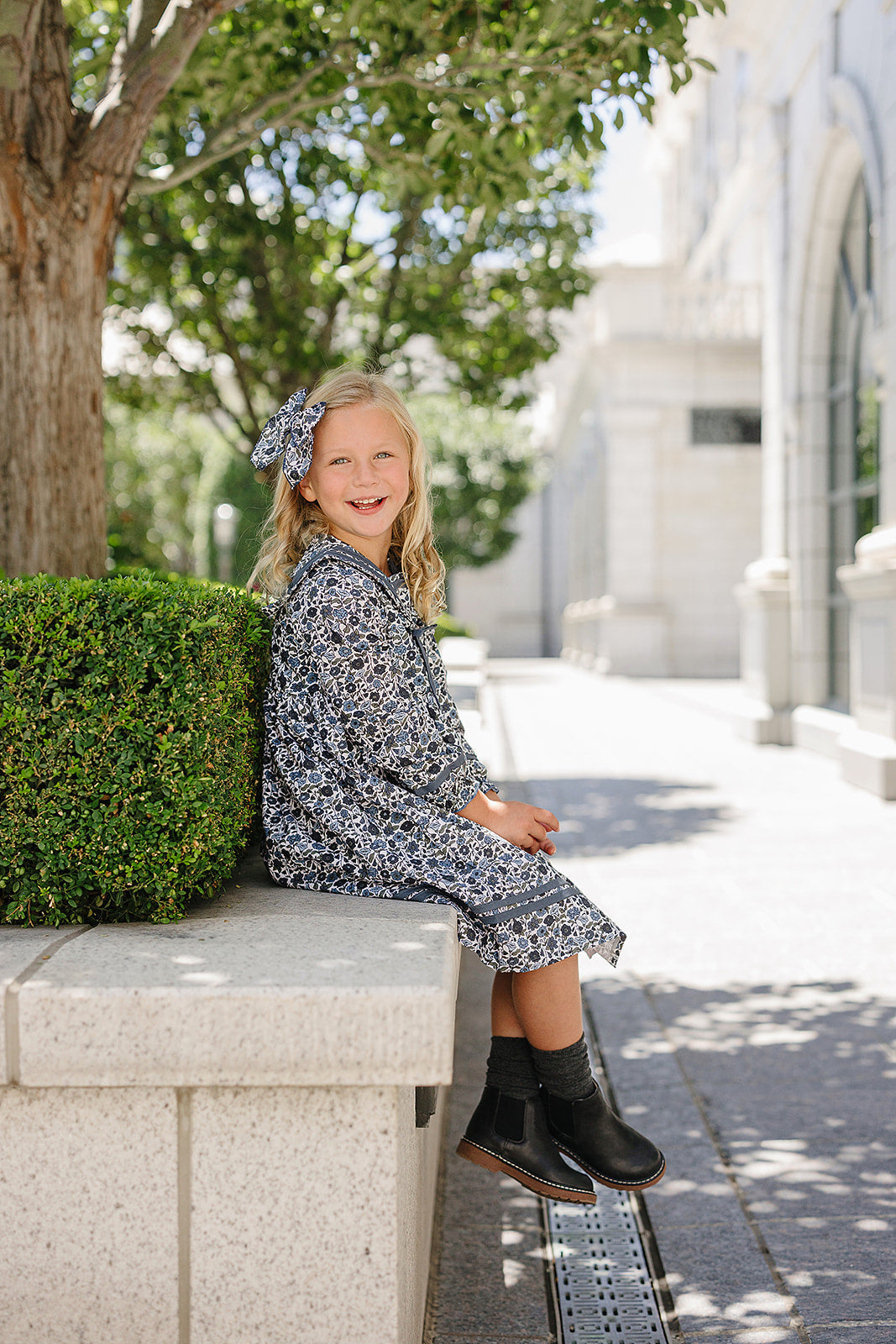 floral sailor dress