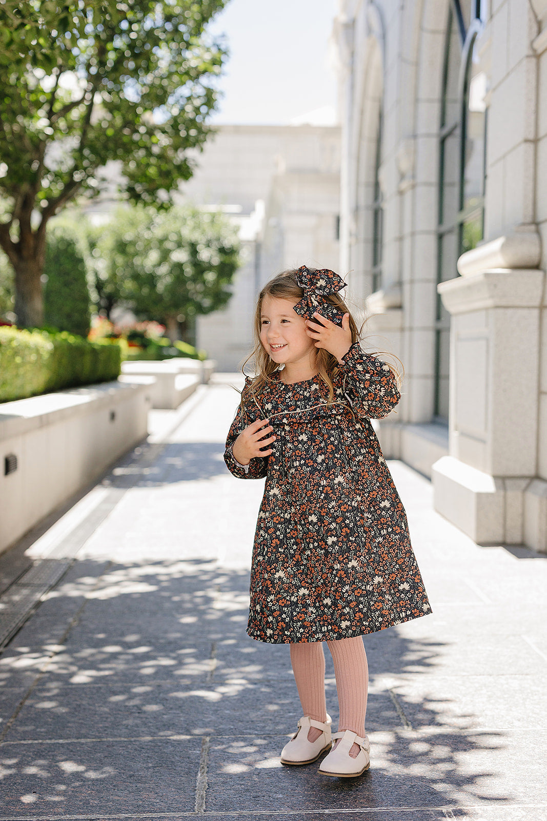 midnight meadow dress