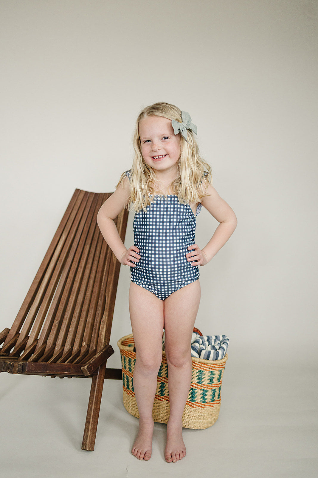 one-piece swimsuit *comes in mama + dad match*