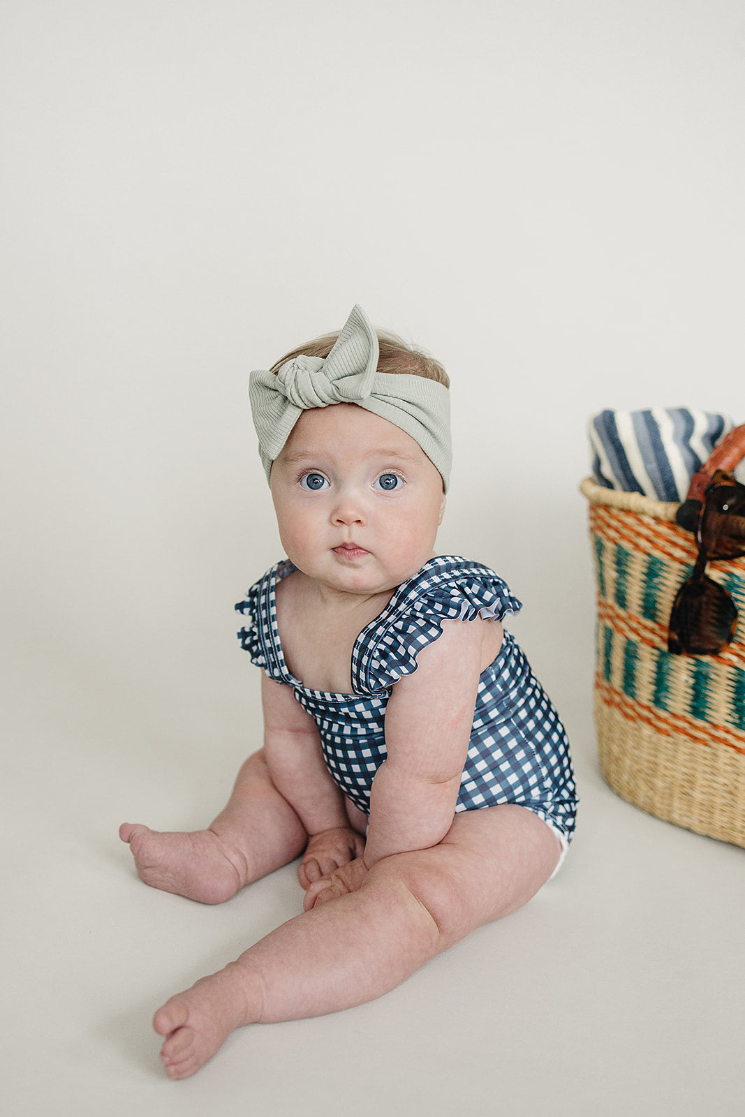 one-piece swimsuit *comes in mama + dad match*