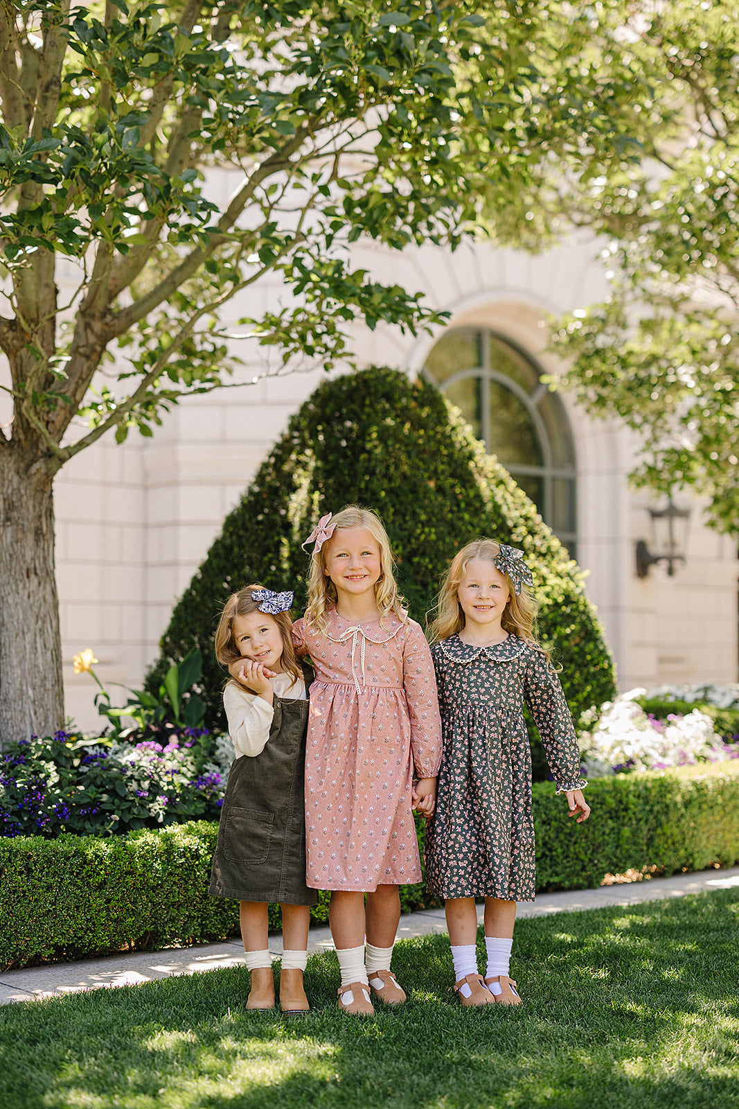 olive bloom dress