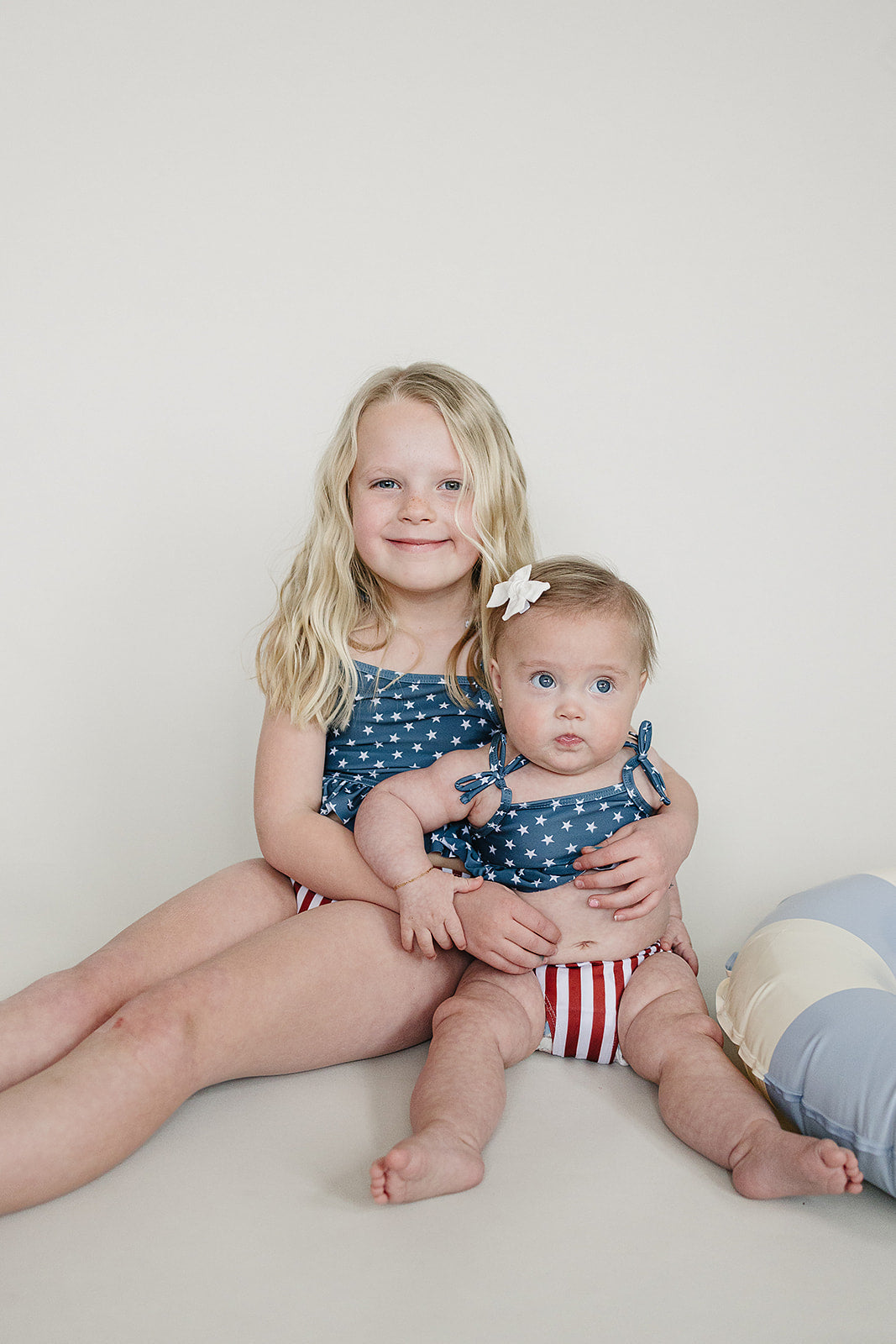 bikini set // stars +stripes (sizing baby through kids 9/10y) *comes in dad match*