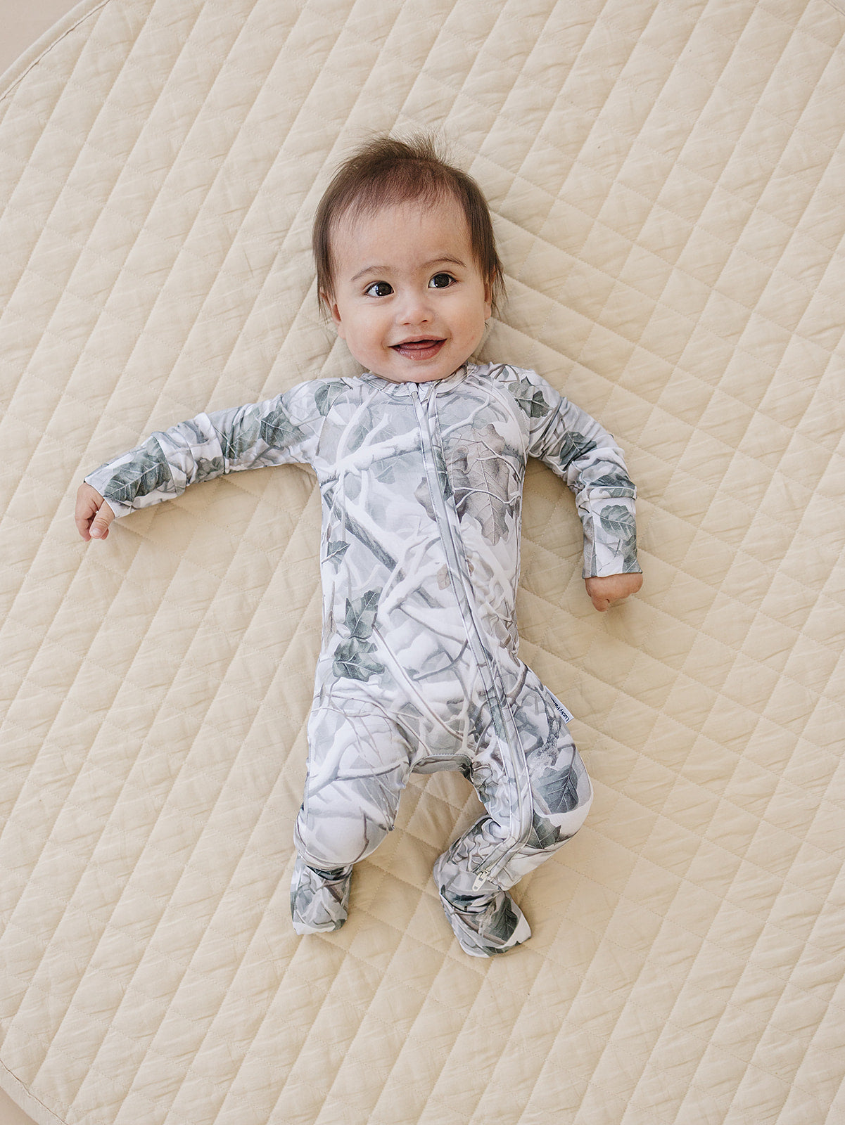 camo bamboo pajamas // ZIPPY