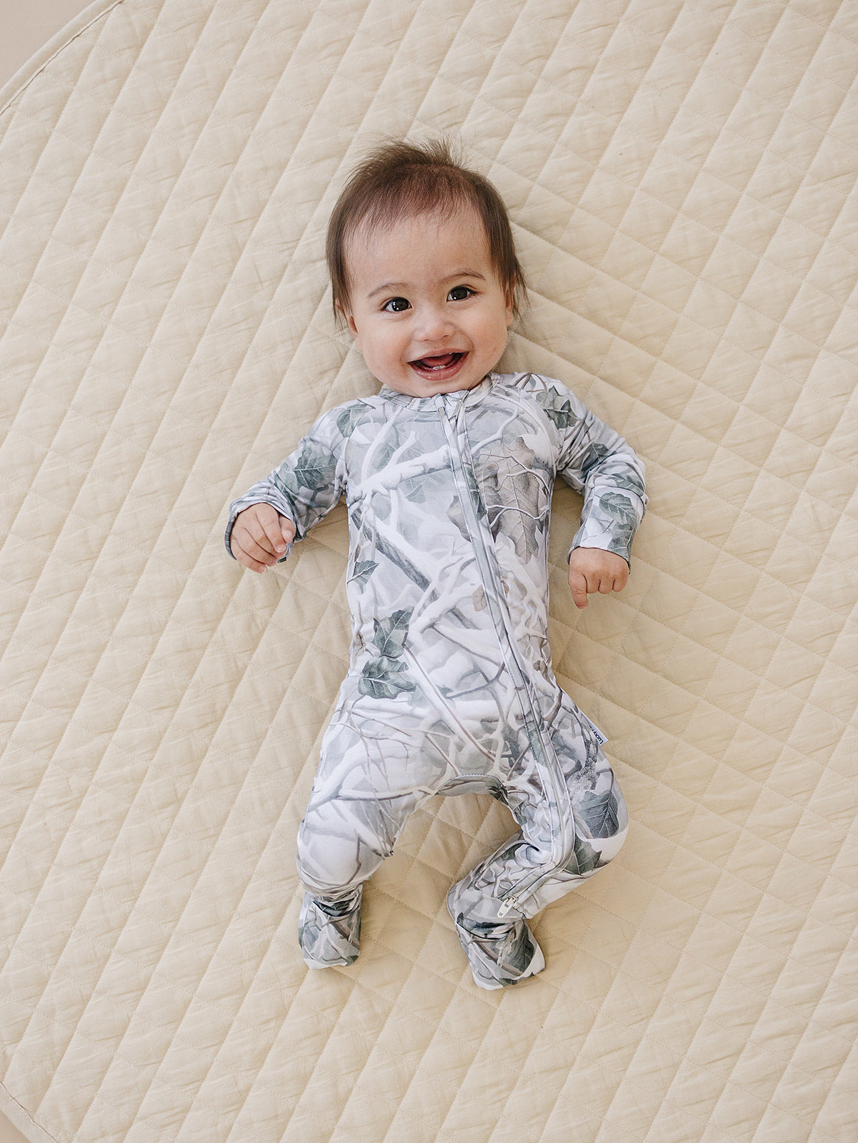 camo bamboo pajamas // ZIPPY