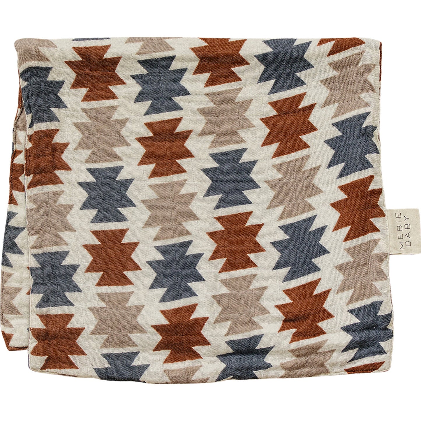 muslin burp cloth // western aztec