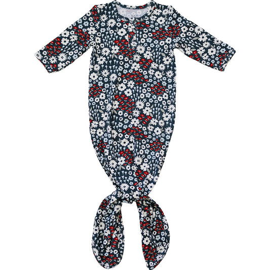 bamboo knot gown // americana floral