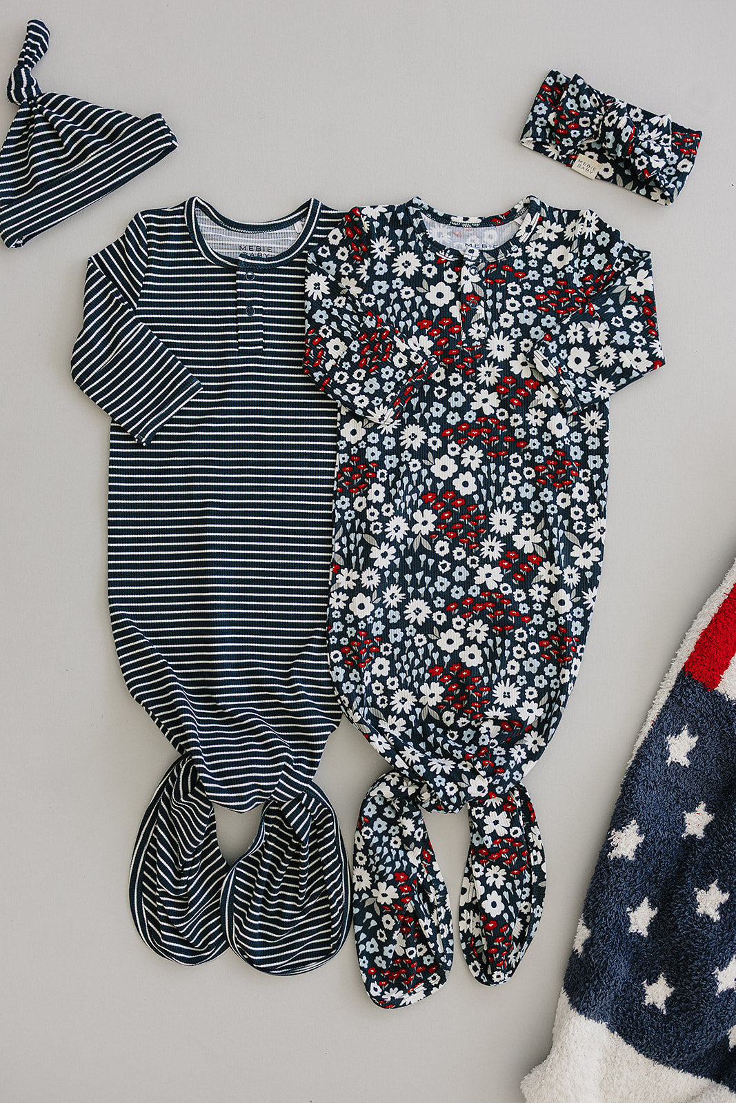 bamboo knot gown // americana floral