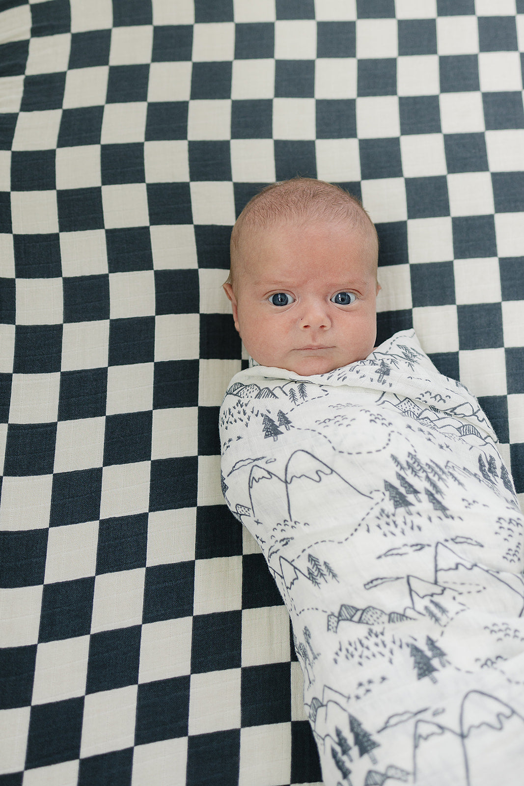 muslin swaddle blanket // summit