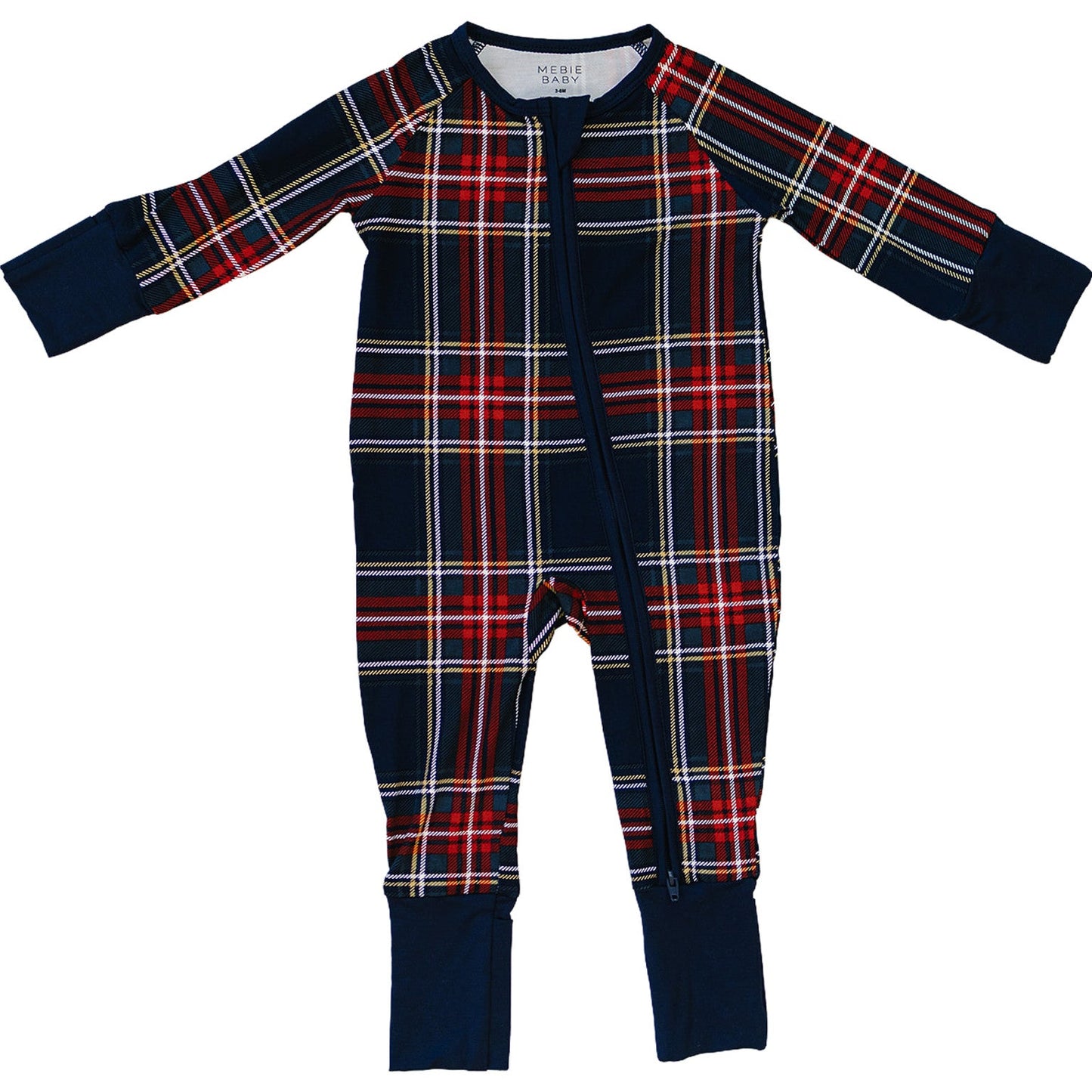 christmas plaid bamboo pajamas // ZIPPY (*comes in adult matching*)