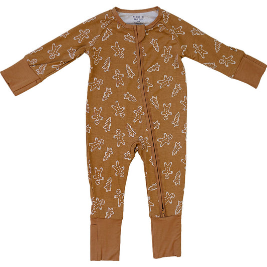 gingerbread bamboo pajamas // ZIPPY