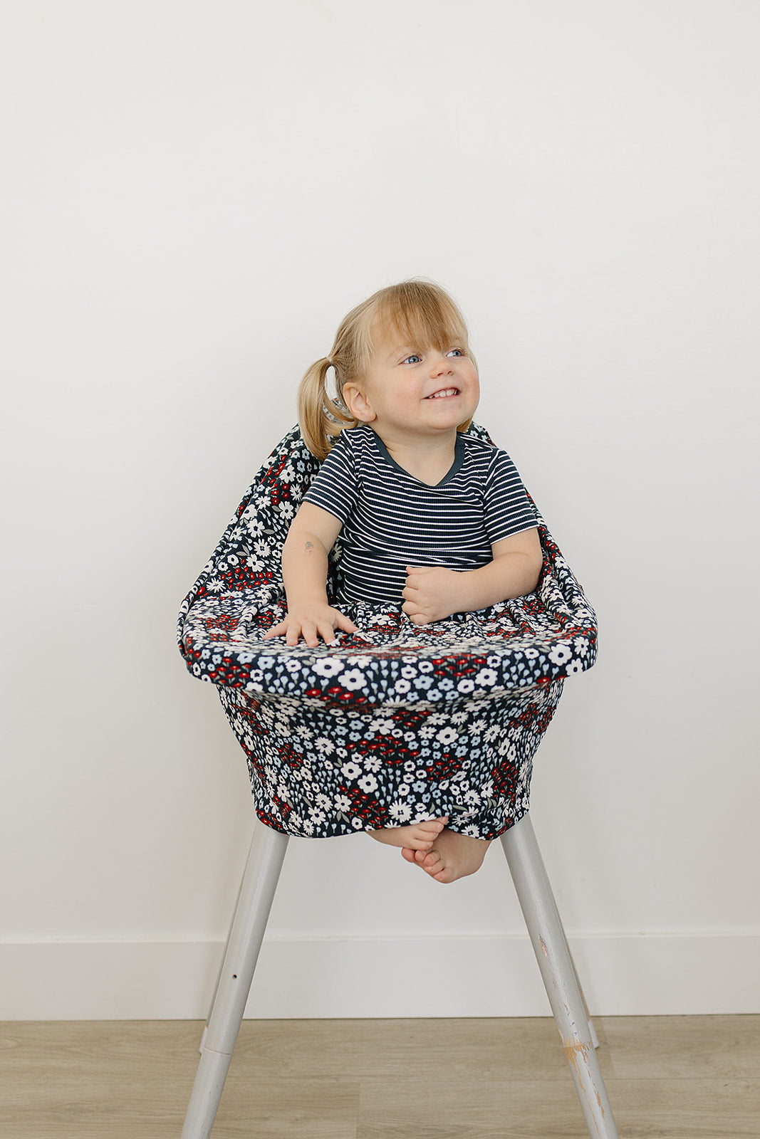 ribbed bamboo multi-use cover // americana floral