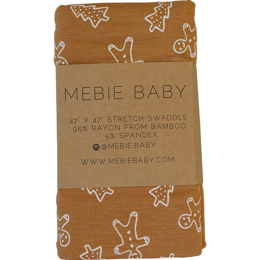 bamboo stretch swaddle // gingerbread