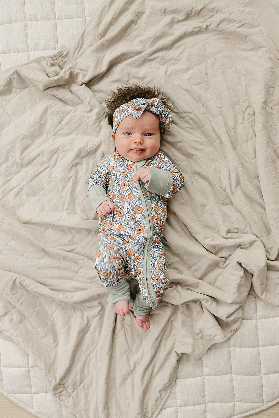 dainty meadow bamboo pajamas // ZIPPY