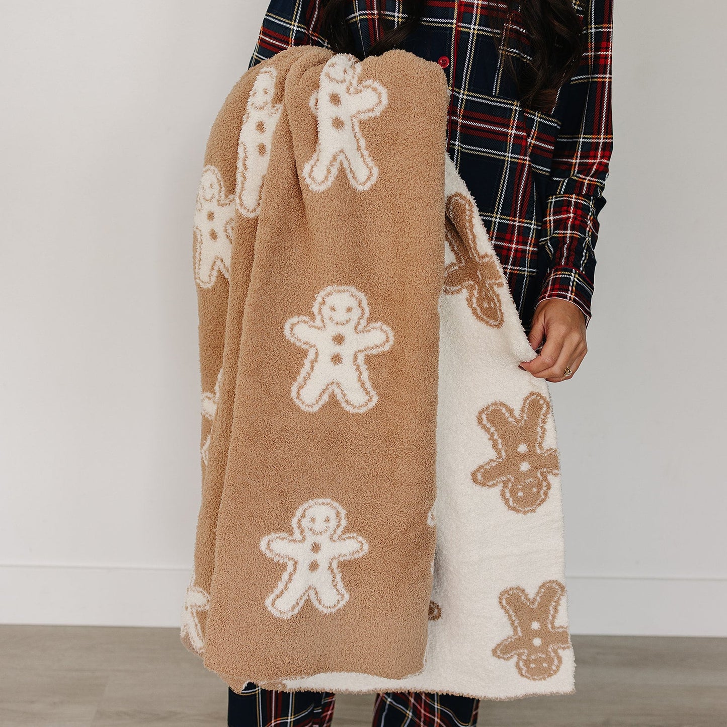 plush blanket // gingerbread