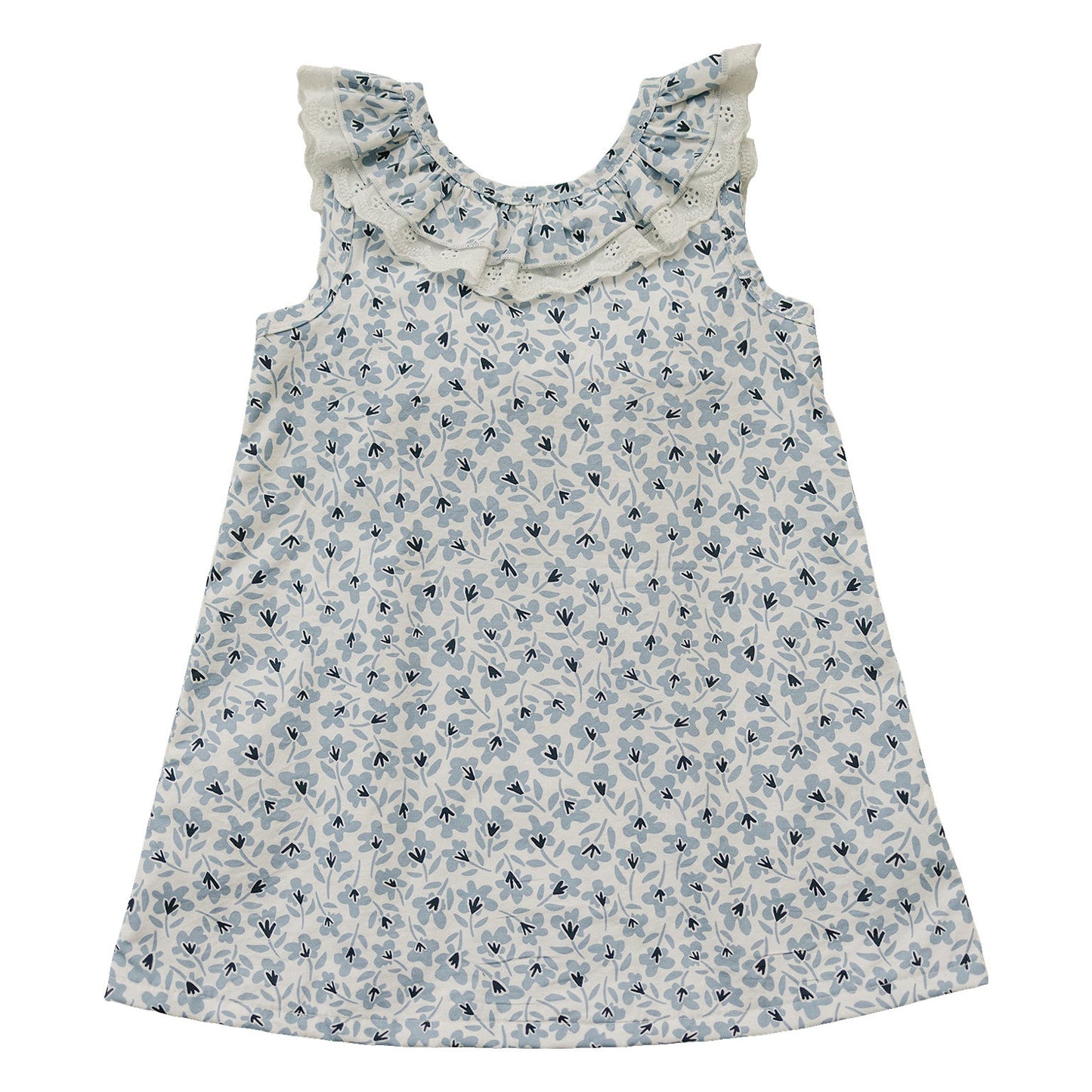 blue blossom dress