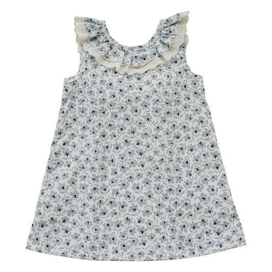 blue blossom dress