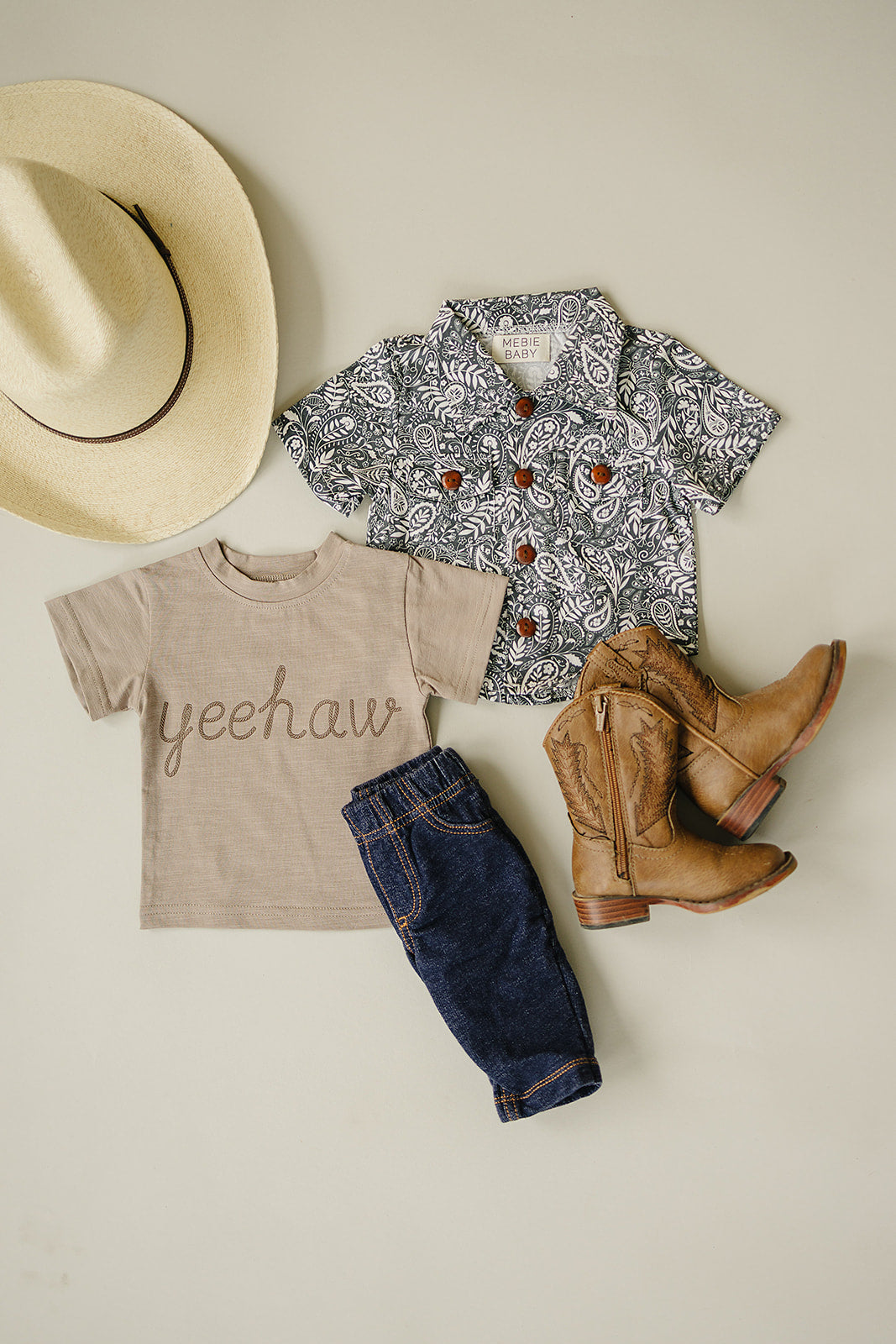 paisley button-up shirt
