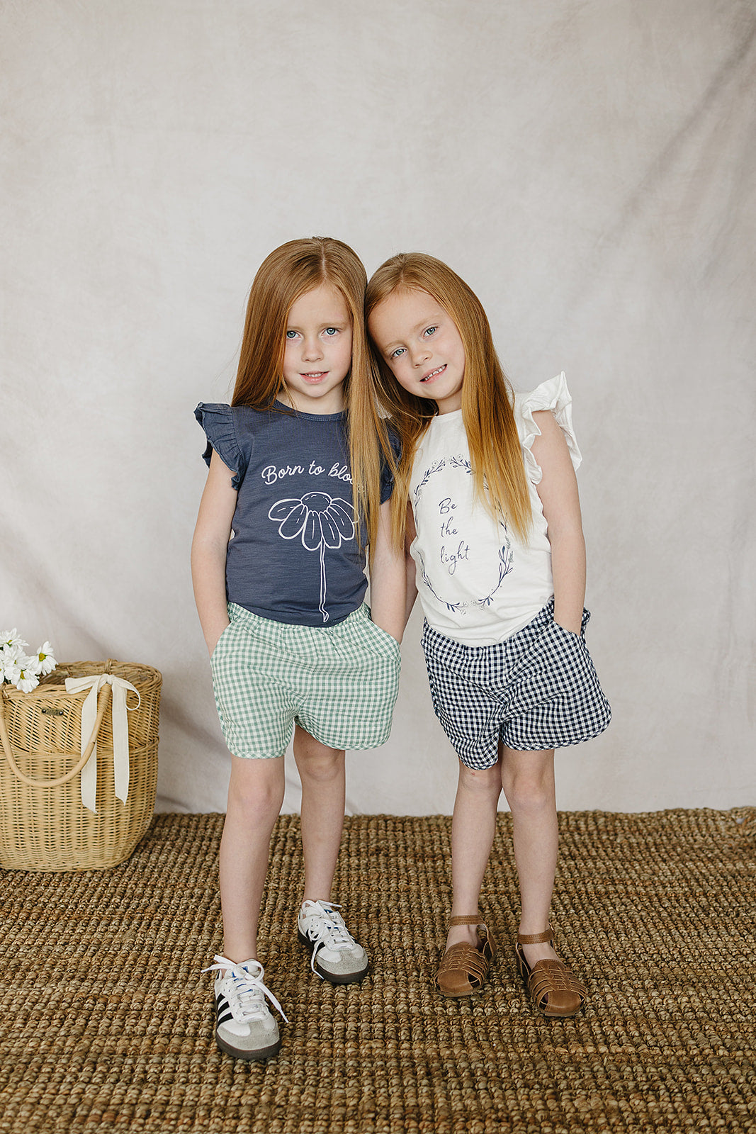 be the light ruffle tee