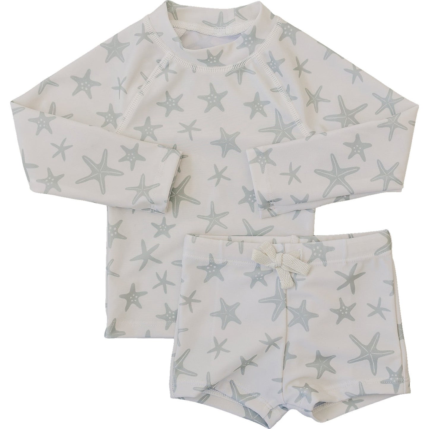 long-sleeve swim set // starfish