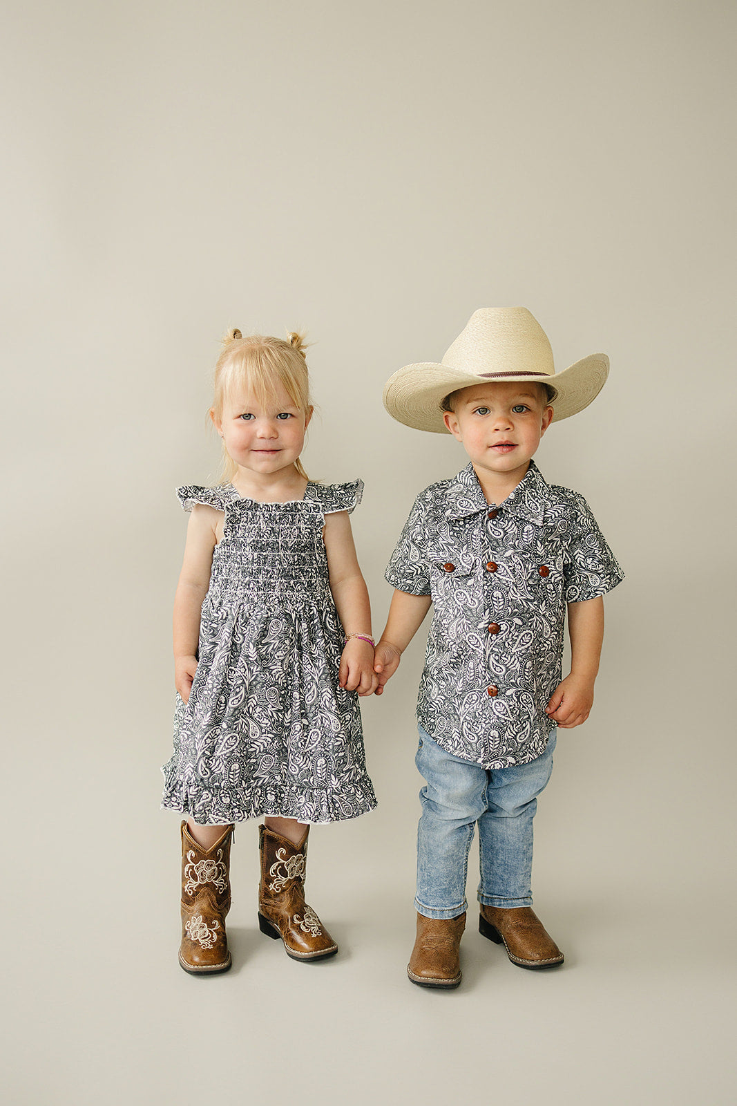 paisley button-up shirt