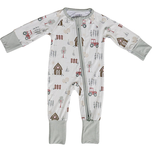 farmhouse bamboo pajamas // ZIPPY