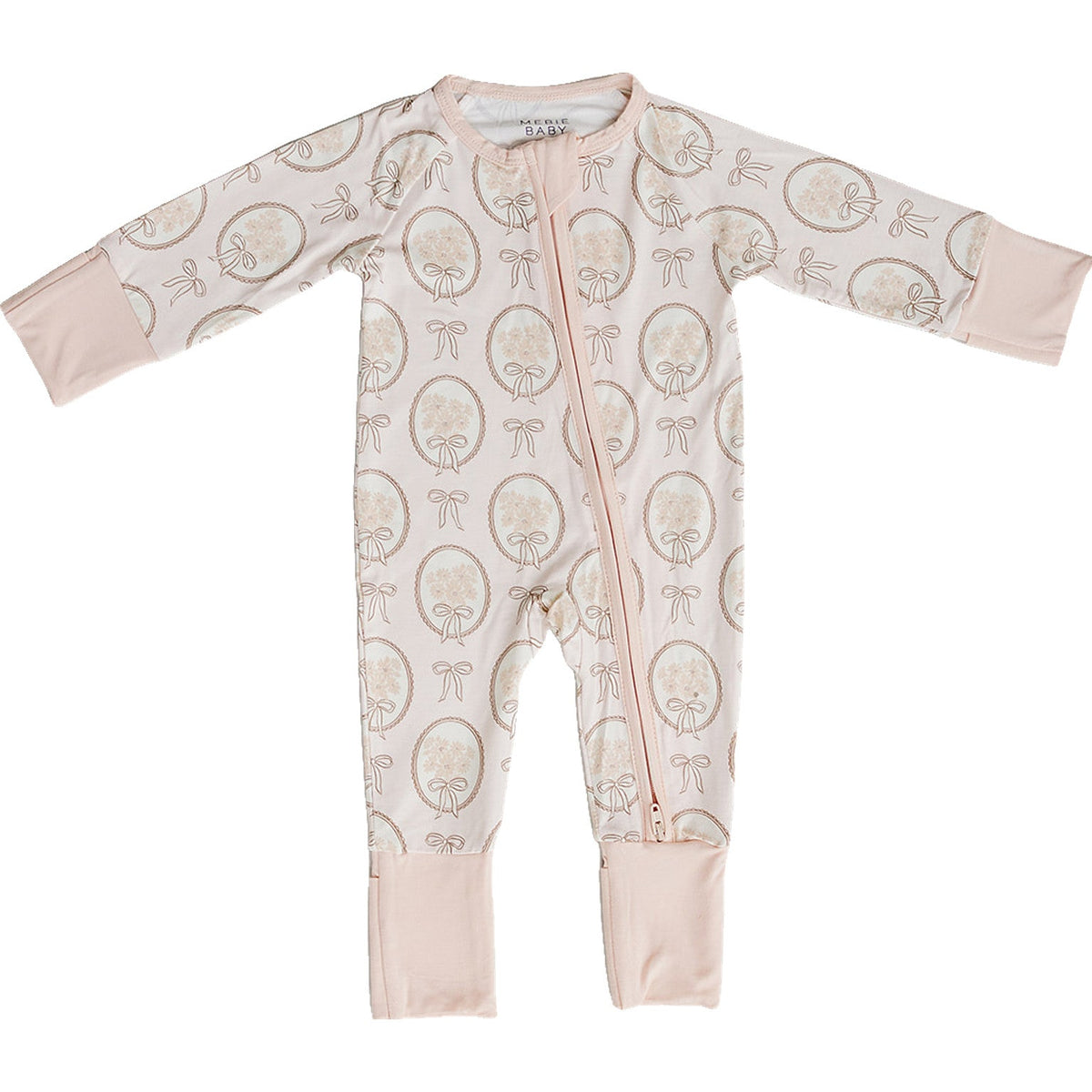 vintage bouquet bamboo pajamas // zippy
