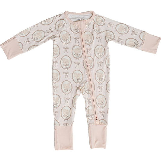 vintage bouquet bamboo pajamas // zippy