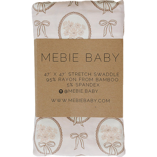bamboo stretch swaddle // vintage bouquet