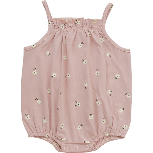 floral tank bubble romper