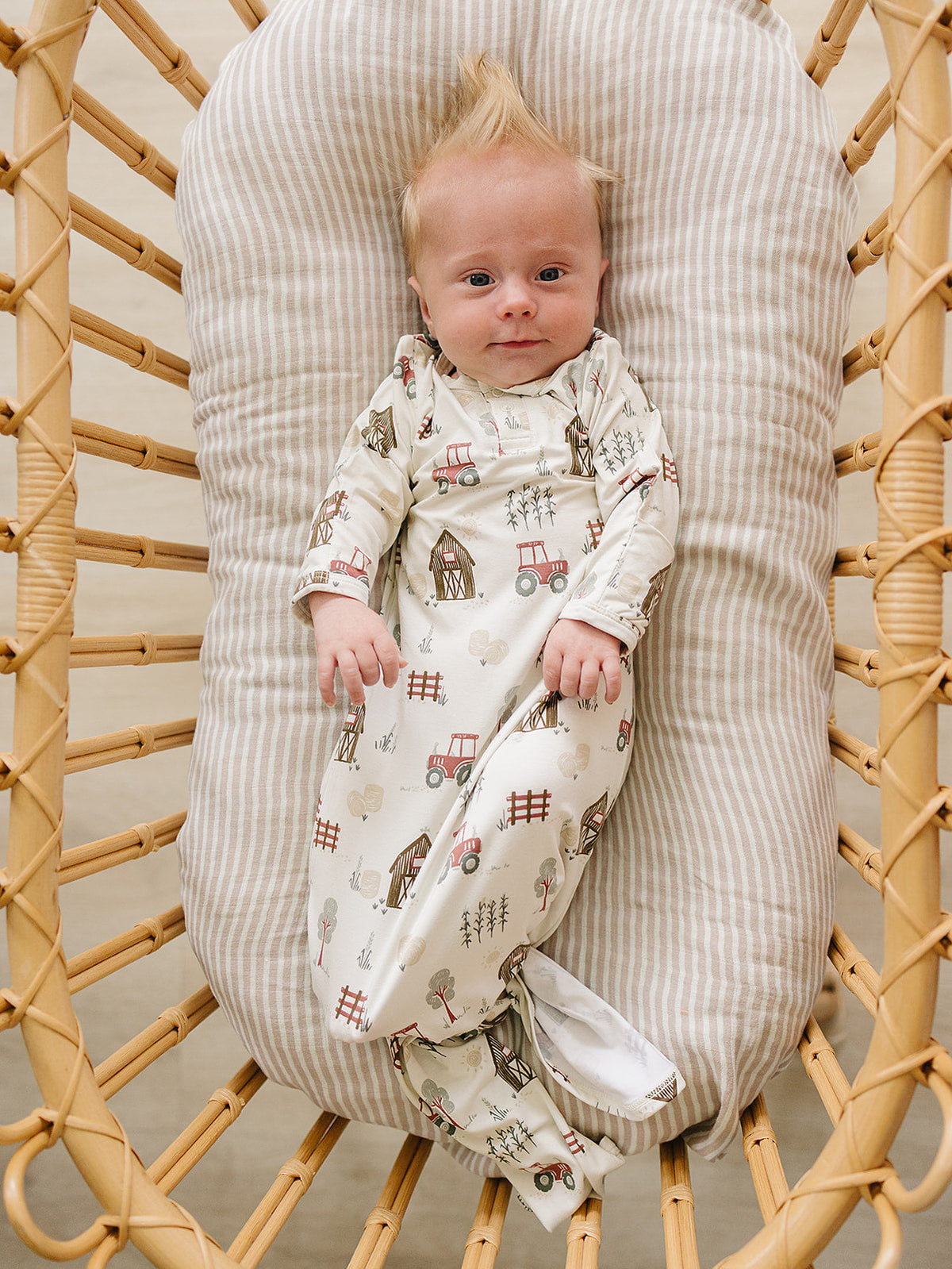 bamboo knot gown // farmhouse