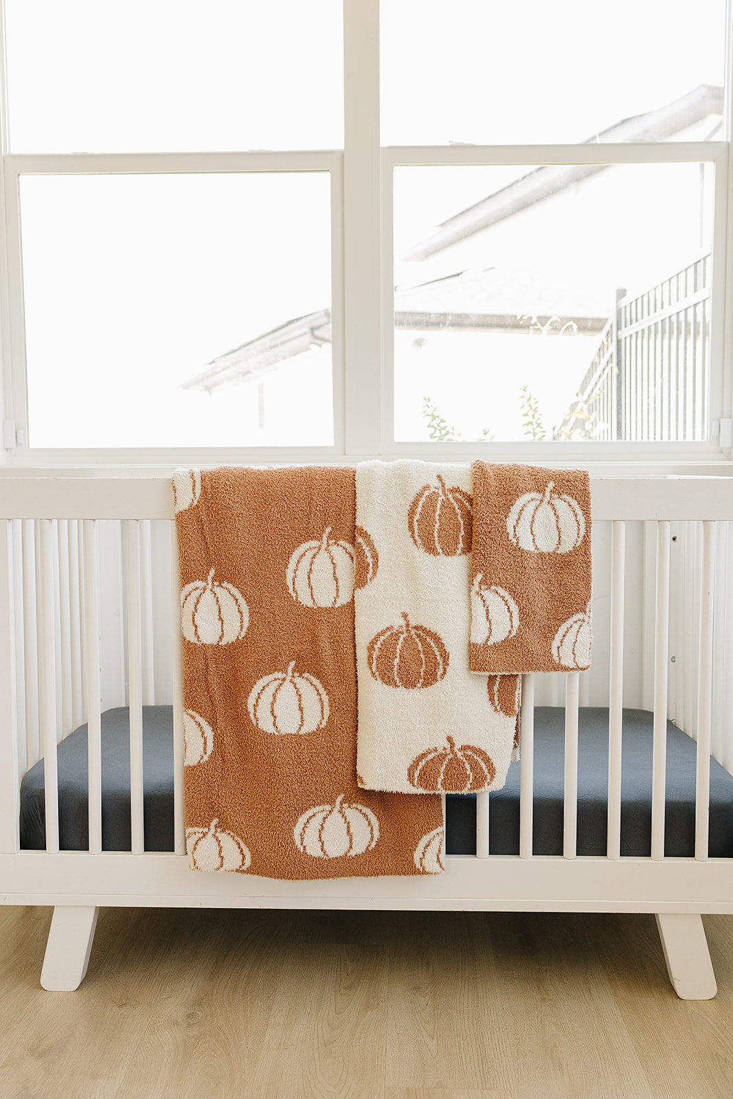 pumpkin plush blanket