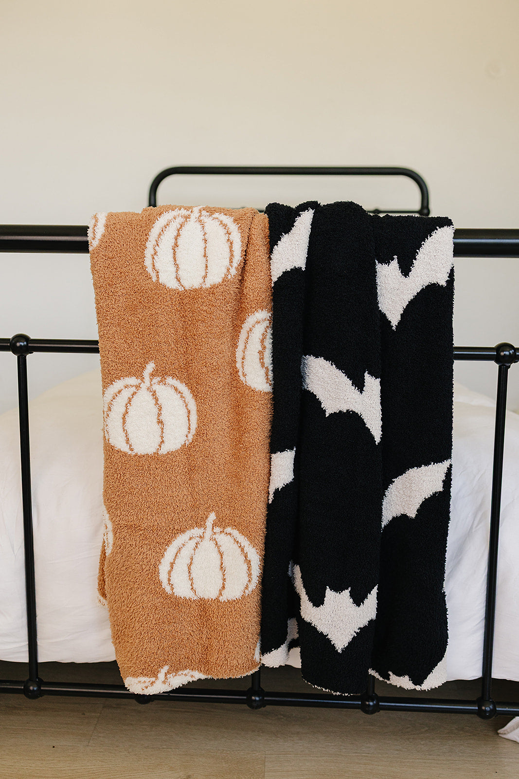 pumpkin plush blanket