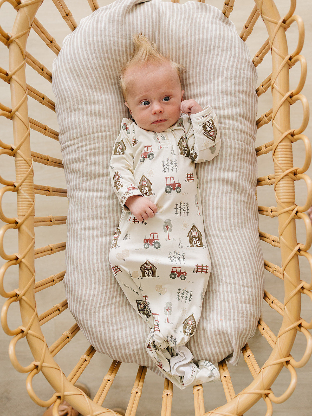 bamboo knot gown // farmhouse