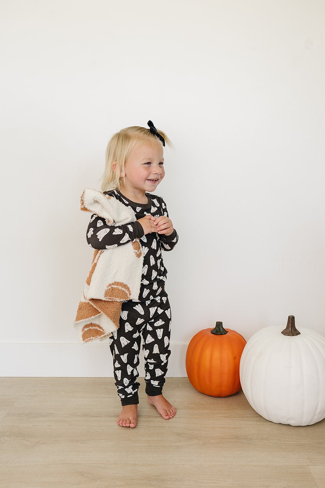 pumpkin plush blanket