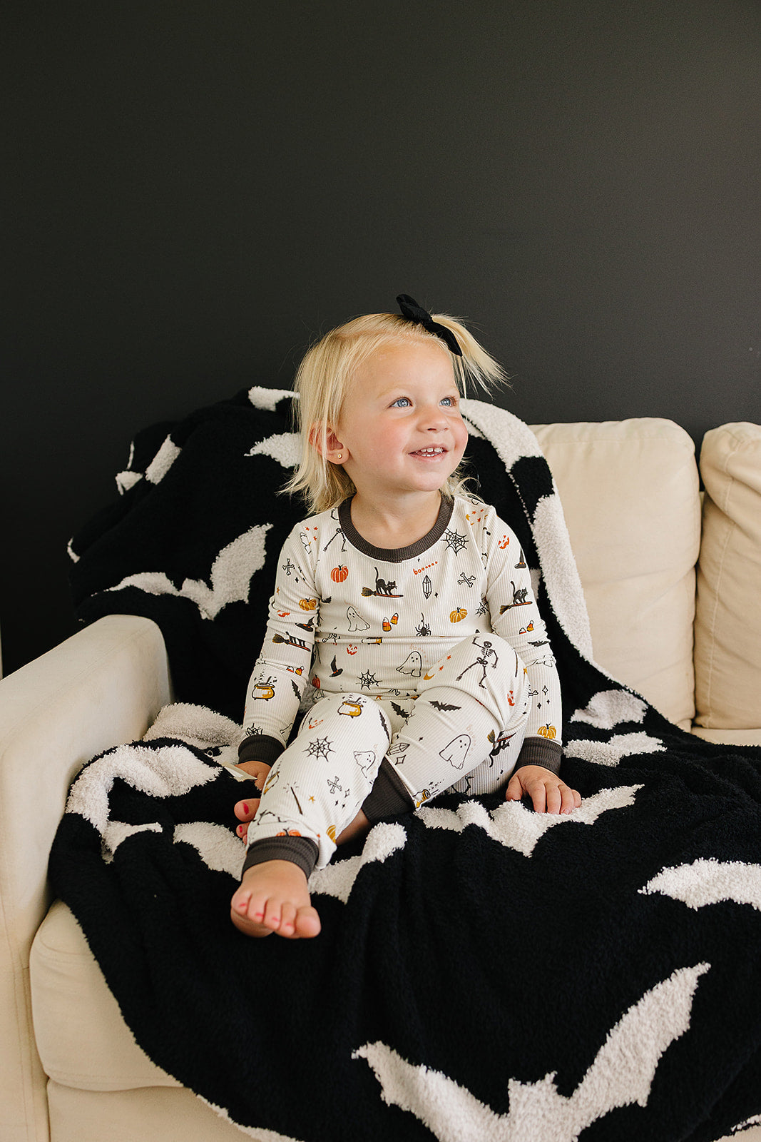 halloween bamboo pajamas // LONG-SLEEVE TWO-PIECE SET