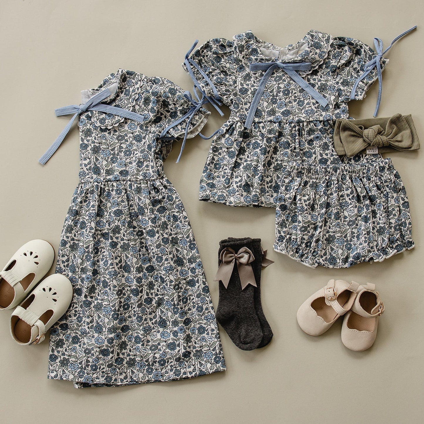 spring floral bloomer set