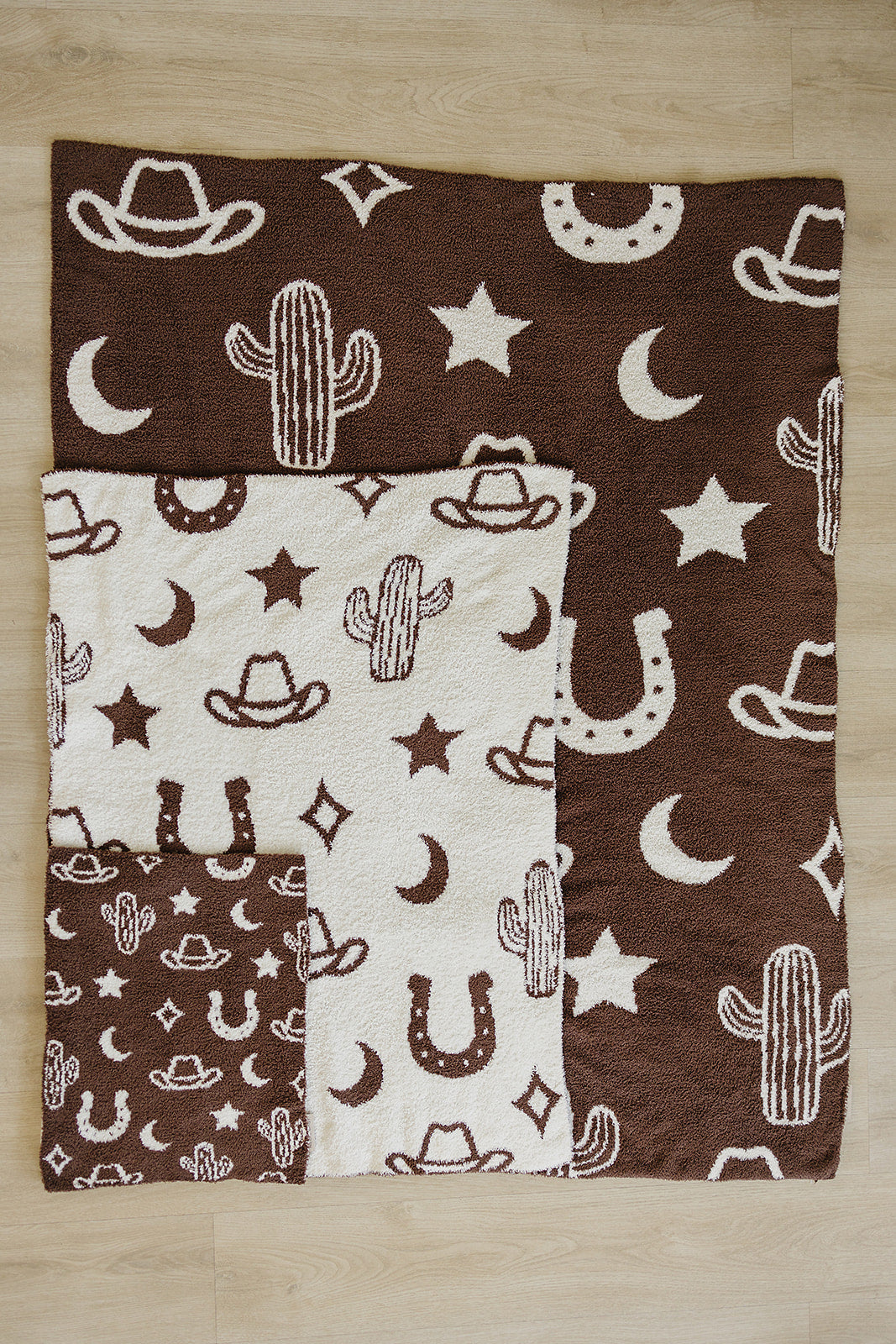 plush blanket // western