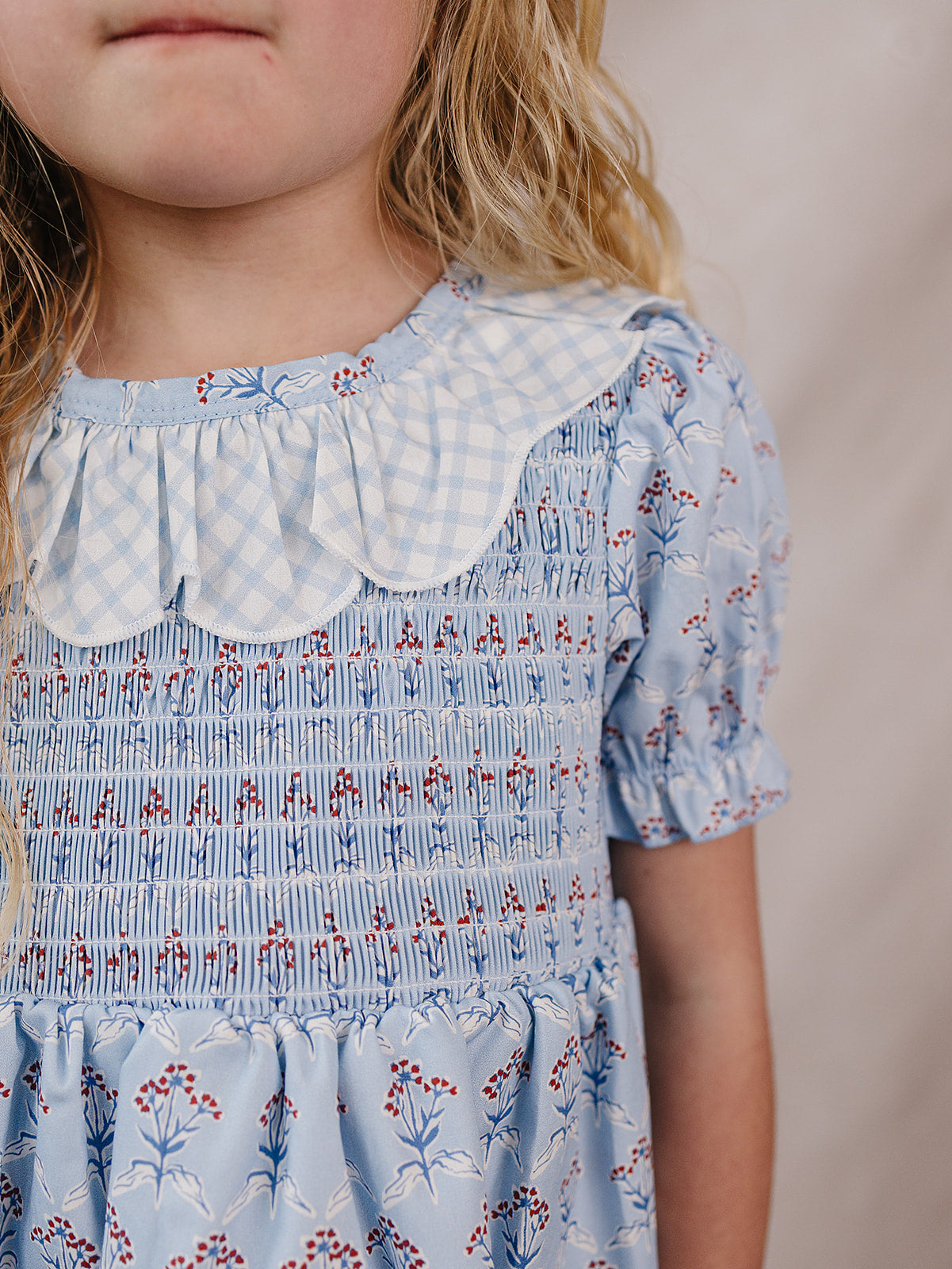 blue meadow dress
