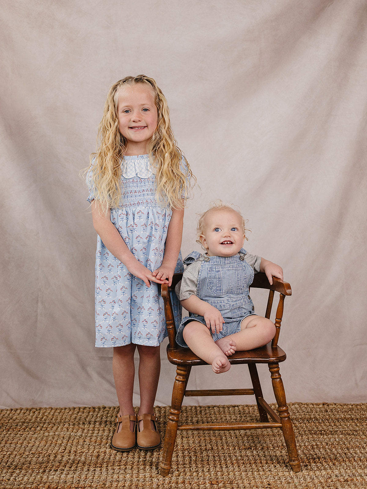 blue meadow dress