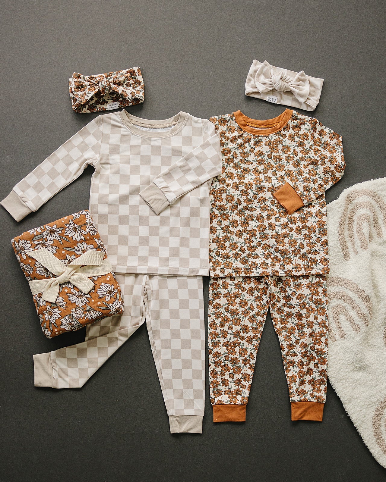 cream magnolia bamboo pajamas // LONG-SLEEVE TWO-PIECE SET