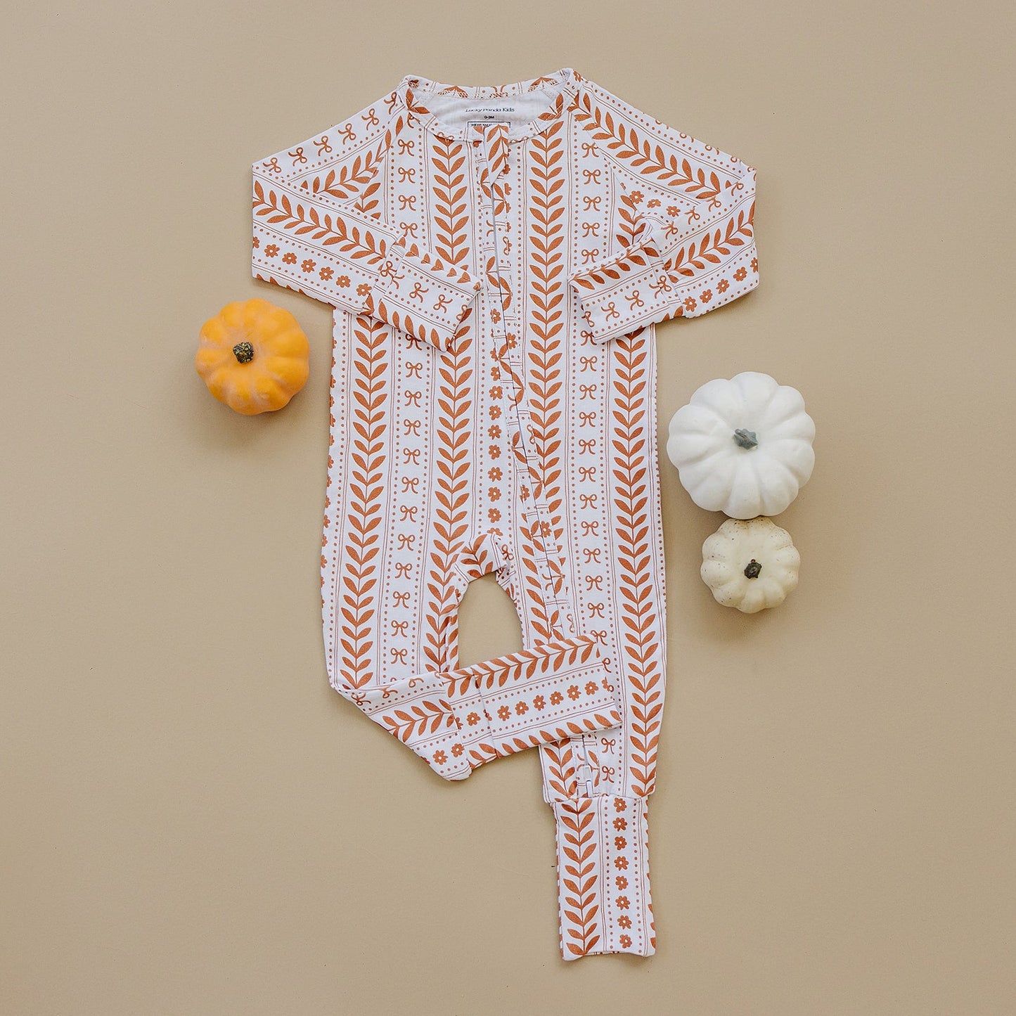 boho daisy bamboo pajamas // ZIPPY