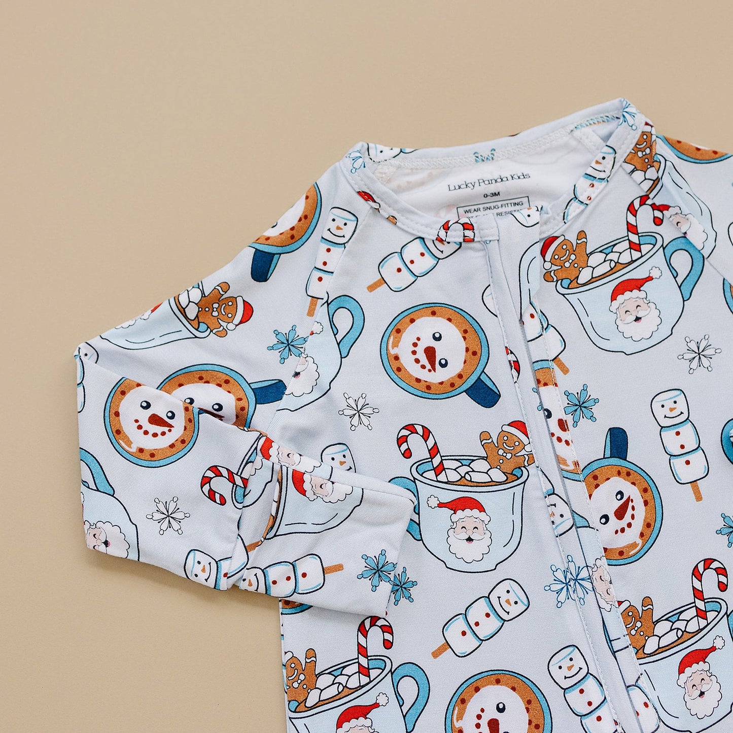 hot cocoa bamboo pajamas // ZIPPY