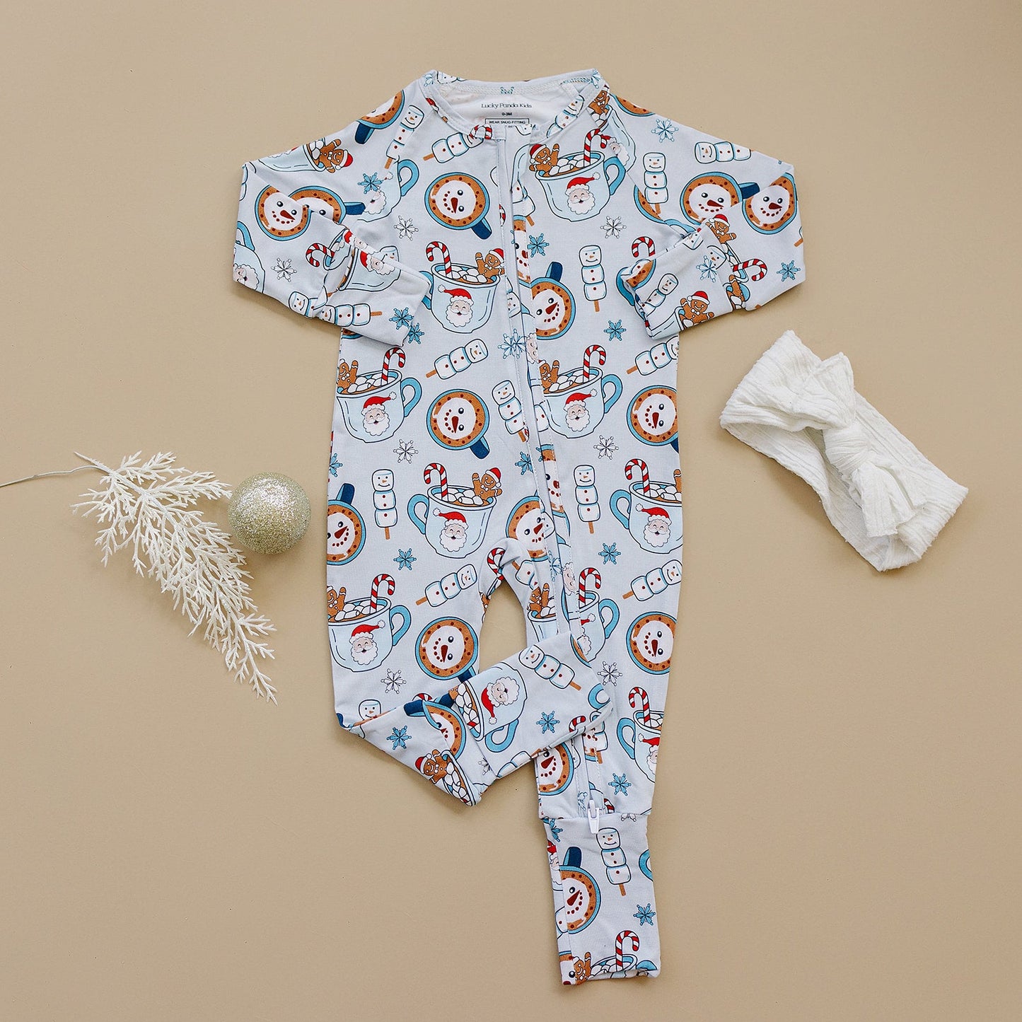 hot cocoa bamboo pajamas // ZIPPY