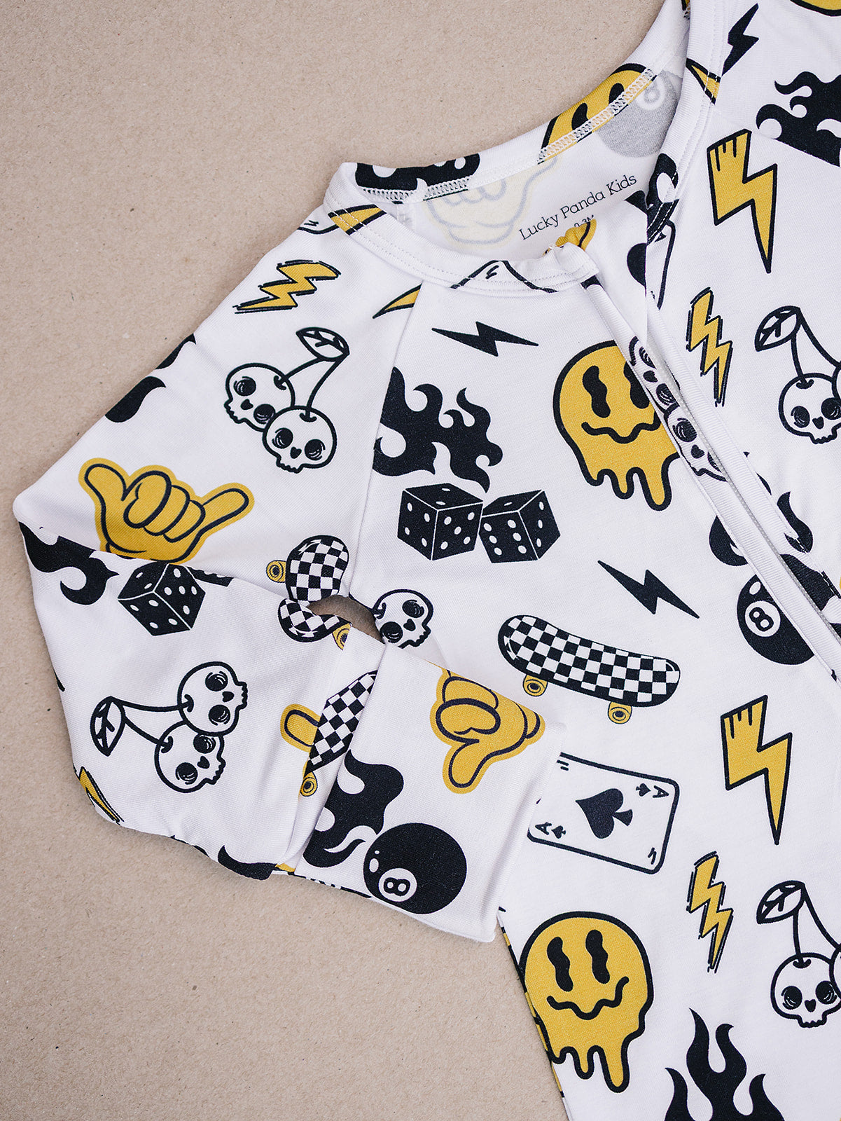 lucky vibes bamboo pajamas // ZIPPY