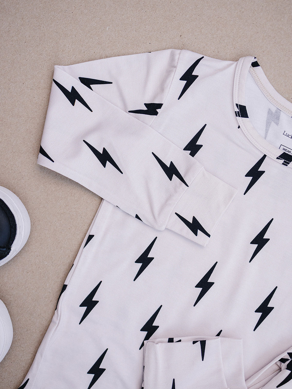 little bolt bamboo pajamas // LONG-SLEEVE TWO-PIECE SET